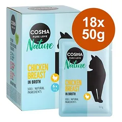 Sparpaket Cosma Nature Frischebeutel 18 x 50 g 