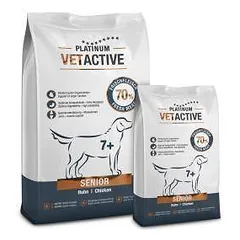 Platinum VetActive Senior sausas maistas su vištiena vyresnio amžiaus šunims, 1,5 kg