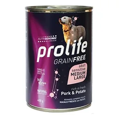 Prolife Dog Wet Sensitive Schwein