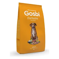 Gosbi sausas maistas jauniems šunims Exclusive Junior Lamb&Fish, 12 kg