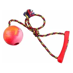 Žaislas šuniui guminis kamuolys/aportas 6cm