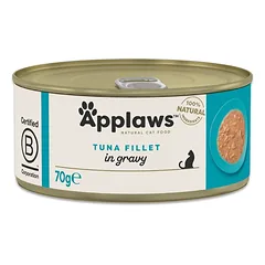 APPLAWS Cat Adult Tuna in Gravy filet sušių tuno padaže 70 g