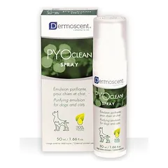 DERMOSCENT - PYOCLEAN SPRAY FÜR HUNDE UND KATZEN - DERMOSCENT