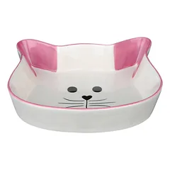 Trixie Ceramic Bowl Cat Face keraminis dubenėlis katėms, 0.25 l, 12 cm — 2 nuotrauka