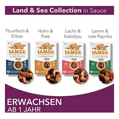 IAMS Advanced Nutrition Adult Land & Sea Mix, drėgnas maistas katėms — 3 nuotrauka