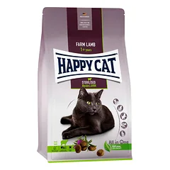HAPPY CAT Sterilised 20 kg ėrienos (2 x 10 kg) kastruotiems katėms