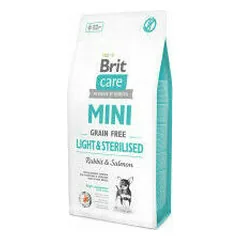 Brit Care Mini Light&Sterilised sausas pašaras mažų veislių šunims 2 kg — 2 nuotrauka