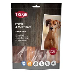 Skanėstai šunims TRIXIE PREMIO 4 Meat Bars Vištiena/Antiena/Ėriena/Lašiša 4x100g