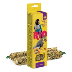 RIO lazdelės su riešutais ir medumi ilgauodegėms papūgoms, 2x40g