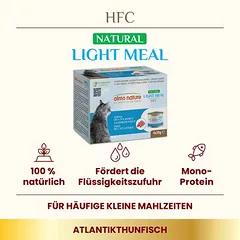 Almo Nature HFC Natural Light drėgnas maistas katėms, ekonominė pakuotė 24 x 50 g — 4 nuotrauka