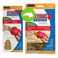 KONG Snacks Bacon & Cheese skanėstai šunims, > 250 g — 2 nuotrauka