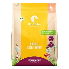 Herrmanns Bio-Huhn mit Bio-Reis & Bio-Erbsen