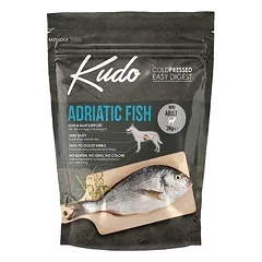 Kudo Mini Adult Adriatic Fish sausas maistas šunims 3 kg