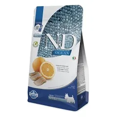 FARMINA N&D OCEAN - DOG Dry Herring&Orange ADULT MINI 800 g
