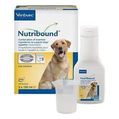 Virbac Nutribound geriamas papildas šunų sveikimui skatinti, 150 ml