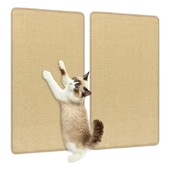 Giantex 2 Kratzbaum für Katzen, 80 x 50 cm, Oberfläche aus Sisal