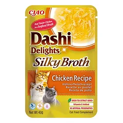 CIAO Dashi delight šilkinis vištienos sultinys, 40g nuotrauka