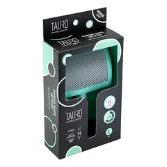 Tauro Pro Line šepetys, plastikinis, mėtinis, mėtinis, didelis 17,5x10,6x6,2 cm, ploni ir kieti 25 mm nerūdijančio plieno dantukai, mėtinis, didelis 17,5x10,6x6,2 cm — 3 nuotrauka