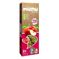 Comfy menu skanėstas žiurkėnams ir triušiams su obuoliais, 90g