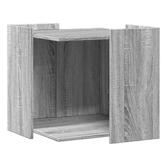 Prolenta Premium spintelė kraiko dėžei Dronninglund, 53 x 53 x 51 cm, ruda, mediena — 3 nuotrauka