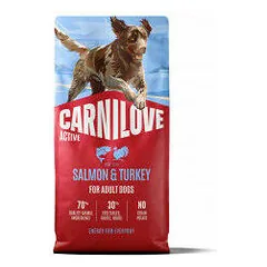 Carnilove Dog Active Adult su lašiša ir kalakutiena, sausas maistas šunims 12 kg — 2 nuotrauka