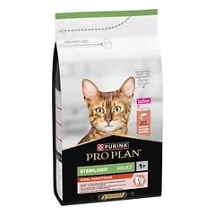 Purina Pro Plan Steril Vital Functions su lašiša, sausas maistas katėms 10 kg parduotuvėje petreon.lt