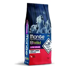 Monge BWILD All Breeds Puppy Deer sausas pašaras šunims