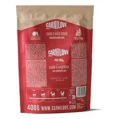 CARNILOVE ACTIVE Cat Lamb & Wild boar Sterilised sausas pašaras katėms, 400 g — 2 nuotrauka