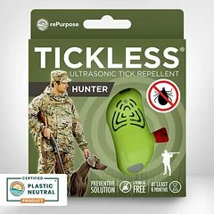 Tickless Hunter ultragarso erkių atbaidiklis žmonėms (žalia)