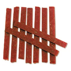 Wanpy Beef Jerky Slices skanėstai šunims, vytintos jautienos juostelės, 100 g — 2 nuotrauka