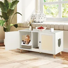 Katės kraiko dėžės spintelė 108 x 50 x 60 cm — 3 nuotrauka