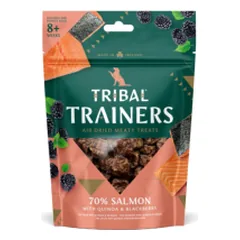 Tribal Trainers skanėstai šunims dresūrai su lašiša ir gervuogėmis, 80 g