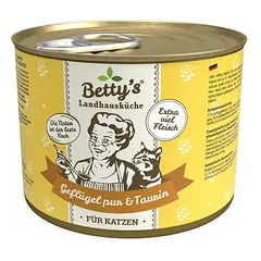 Betty´s Landhausküche konservai katėms 6 x 200 g, drėgnas maistas katėms — 2 nuotrauka