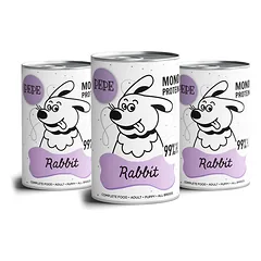 PEPE MONO PROTEIN triušis 3x400g
