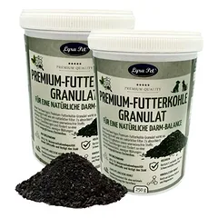 Lyra Pet® Premium-Futterkohle Granulat für Hunde und Katzen