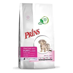 PRINS PROCARE MINI PUPPY & JUNIOR PERFECT START SAUSAS PAŠARAS MAŽŲ VEISLIŲ ŠUNIUKAMS IR JAUNIEMS ŠUNIMS 3kg – 15kg nuotrauka