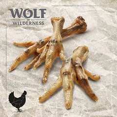 Wolf of Wilderness vištų kojelės "Wide Acres", skanėstai šunims, > 250 g — 3 nuotrauka