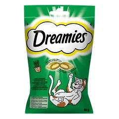 DREAMIES 60g - skanėstas su kačių mėtomis 