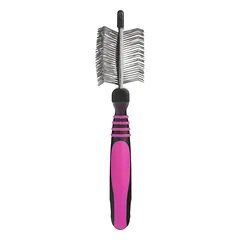 Blovi Duo Flex Slicker - double-sided, flexible poodle brush, Duża — 4 nuotrauka