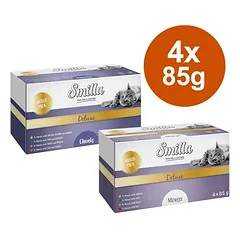 Smilla Deluxe Mousse & Häppchen Mixpaket 4 x 85 g