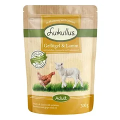Lukullus Naturkost Adult begrūdis, šviežio maisto maišeliai, drėgnas maistas šunims 6 x 300 g — 3 nuotrauka