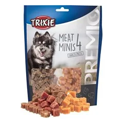 Trixie PREMIO 4 Meat Minis, vištiena/antiena/jautiena/ėriena, 4×100 g