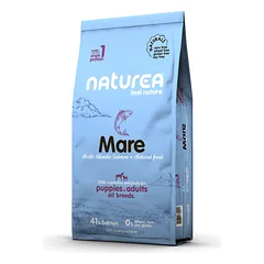 Sausas maistas suaugusiems šunims ir šuniukams su lašiša – Naturea Naturals Adult & Puppies Mare Salmon nuotrauka