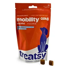 Treatsy Nahrungsergänzungsmittel – Mobilität für Hunde von 1 bis 25 kg