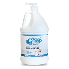 Groomer's Goop De-Greaser Liquid - riebalų šalinimo skystis šunų ir kačių kailiui, pašalina dėmes ir nemalonius kvapus