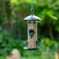 TIAKI metalinė lesyklėlė laukiniams paukščiams, Ø 16 x H 30,5 cm — 2 nuotrauka