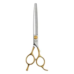 TAURO Perfection by Janita J. Plungė lenktos filiravimo žirklės dešiniarankiams, 40 dantukų, nerūdijančio plieno, 18 cm