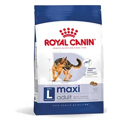 ROYAL CANIN Maxi Adult 4kg sausas ėdalas suaugusiems šunims iki 5 metų amžiaus, didelių veislių šunims