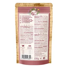 WILDES LAND konservuotas begrūdis pašaras suaugusiems šunims su jautiena ir batatais, 150 g — 2 nuotrauka