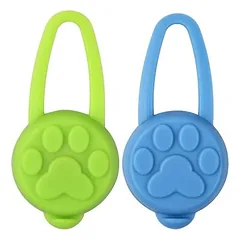 Pawffee 2 LED pakabukų šunims rinkinys, mirksintys, 3 režimai, saugos antkaklis